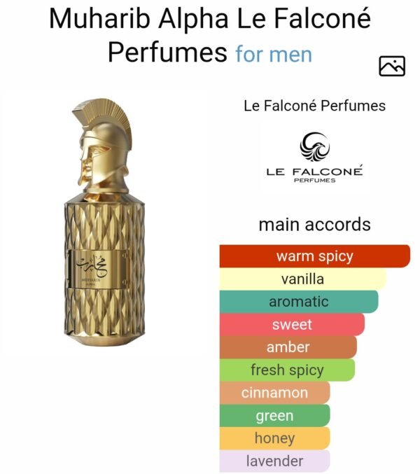 Muharib Alpha Le Falcon 85ml
محارب الفا من لو فالكون ٨٥ملي