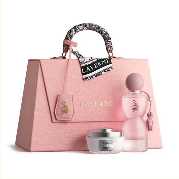 Sense Laverne Bag ( Perfume 75ml + Powder )حقيبة سينس لافيرن