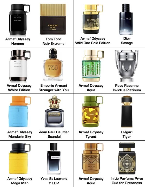 Odyssey Aoud Armaf 100ml
اوديسي عود من ارماف ١٠٠ملي