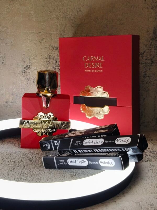Carnal Desire Aromatix 10ml
كارنال ديزاير اروماتكس تستر ١٠ملي