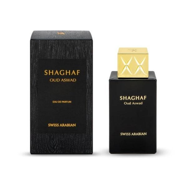 Shaghaf Oud Aswad 75ml
شغف عود اسود ٧٥ملي من سويس اريبيان