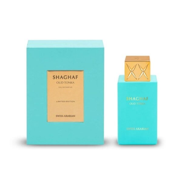 Shaghaf Oud Tonka 75ml
شغف عود تونكا ٧٥ملي من سويس اريبيان