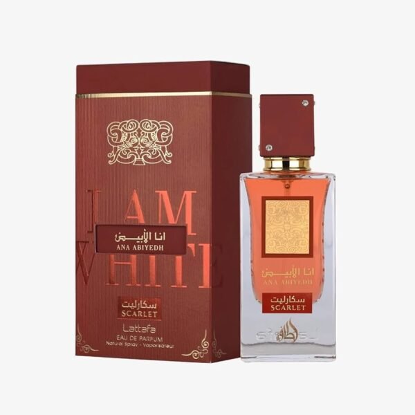 Ana Abiyedh Scarlet 60ml
انا الابيض سكارليت ٦٠ملي من لطافة