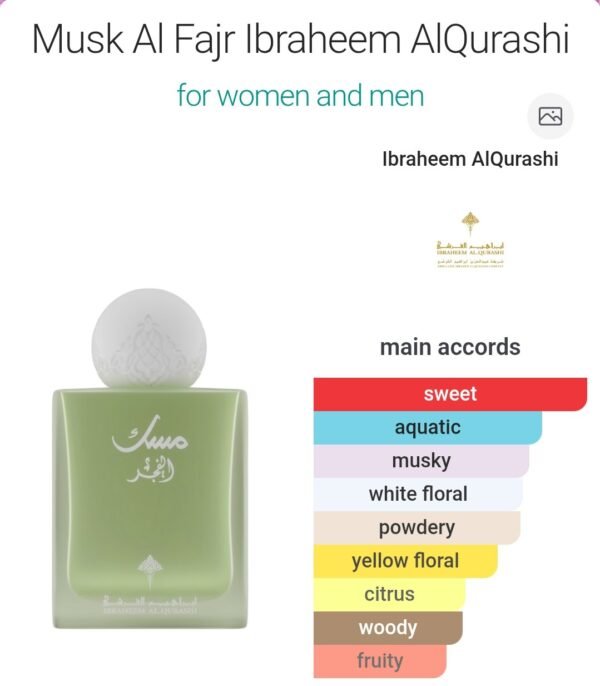 Al fajr Musk Ibraq 75ml
مسك الفجر من ابراق ٧٥ملي