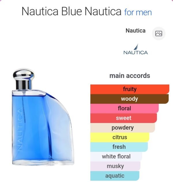 Nautica Blue Edt 100ml
نوتيكا بلو ١٠٠ملي