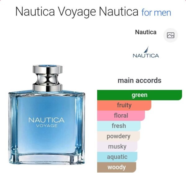 Nautica Voyage Edt 200ml
نوتيكا فوياچ او دو تواليت ٢٠٠ملي