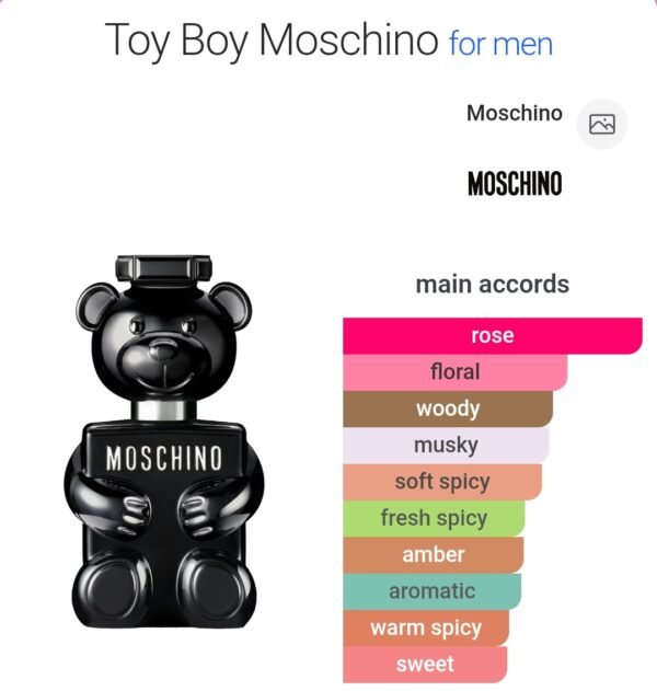 Moschino Toy Boy EDP 100ml
Tester Box توي بوي تستر بوكس ١٠٠ملي