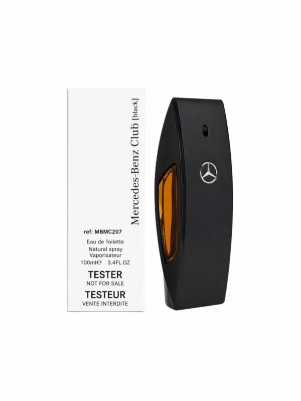Marcedes Benz Club Black EDT Tester Box 100ml
