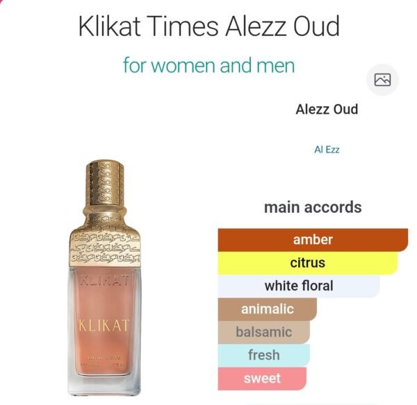 Kilkat Times 200ML Ezz Oud
كلكات تايمز ٢٠٠ملي من العز للعود