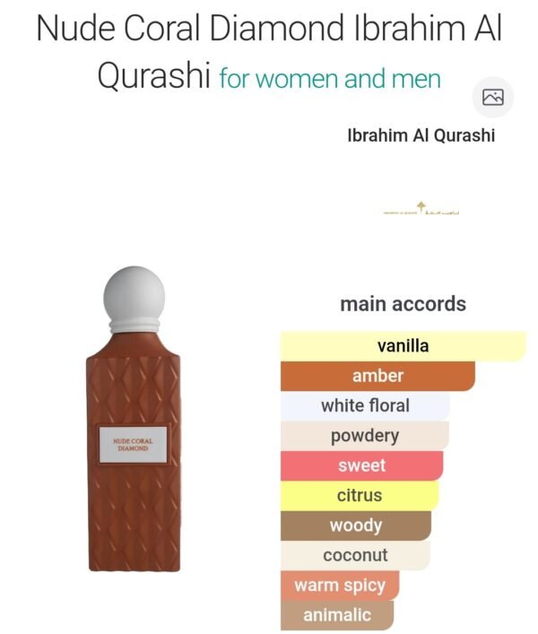 Nude Coral Diamond 150ML
نود كورال دايموند ١٥٠ملي من ابراق