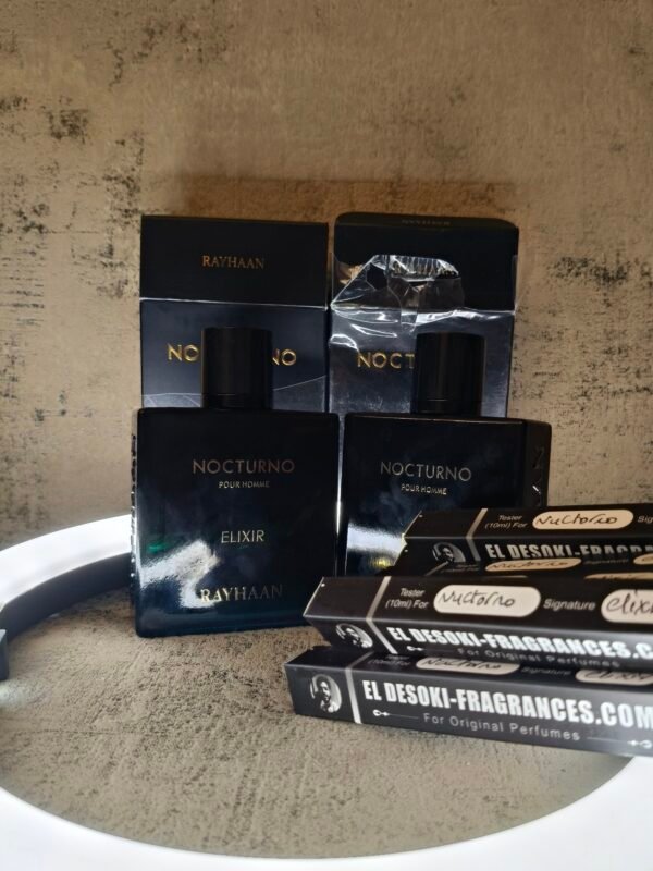 Nuctorno Elixir 10ml Rayhaan
نوكتورنو اليكزير تستر ١٠ملي ريحان