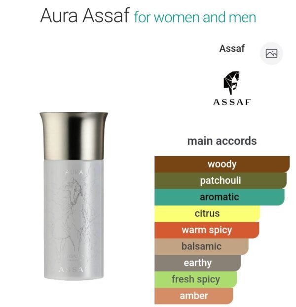 Aura 35 Assaf 150ml
اورا ٣٥ ١٥٠ملي من عساف