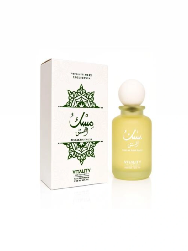 Vitality Pistachio Musk 100ml
فيتاليتي مسك الفسدق ١٠٠ملي