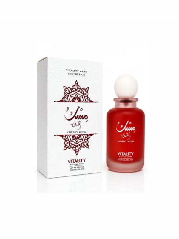 Vitality Cherry Musk 100ML
فيتاليتي مسك الكرز ١٠٠ملي
