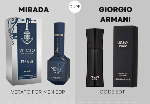 Verato For Men 100ML
فيراتو فور مين ١٠٠ملي من ميرادا