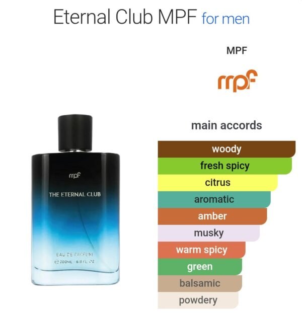 Eternal Club 200ML MPF
اتيرنال كلوب ٢٠٠ملي من عطوري