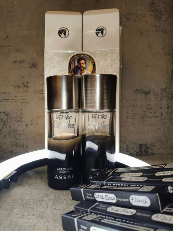 Strike Black Tester 10ml
سترايك بلاك تستر ١٠ملي من عساف