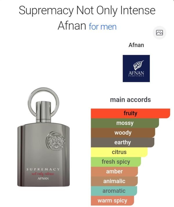 Supermacy Not Only Intense 150ml
سوبرماسي نوت اونلي انتنس ١٥٠ملي