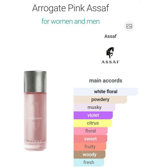 Arrogate Pink 200ml Assaf
اروجيت بينك ٢٠٠ملي من عساف
