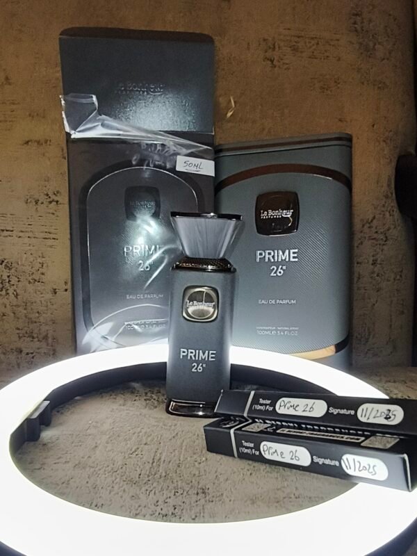 Prime 26 tester 10ml
برايم ٢٦ تستر ١٠ملي من الماس
