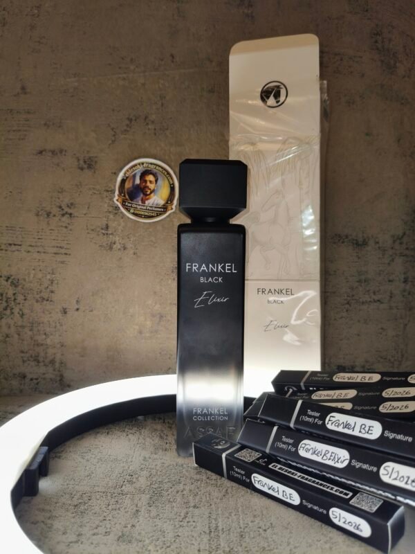 Frankel Black Elixir tester 10ml
فرانكل بلاك اليكزير تستر ١٠ملي