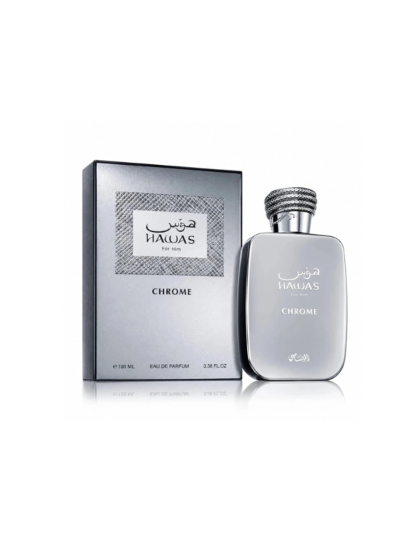 Hawas Chrome 100ml Rasasi
هوس كروم ١٠٠ملي من الرصاصي