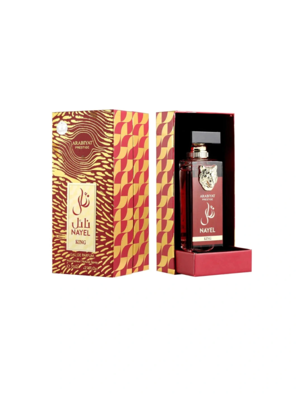 Nayel King 70ml Arabiyat
نائل كينج ٧٠ملي من عربيات بريستيچ