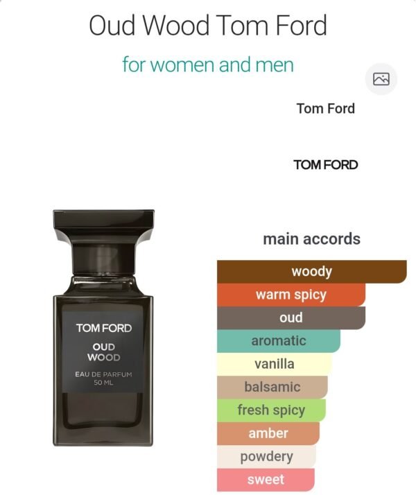 Oud Wood 100ml Tom Ford
عود وود ١٠٠ملي من توم فورد