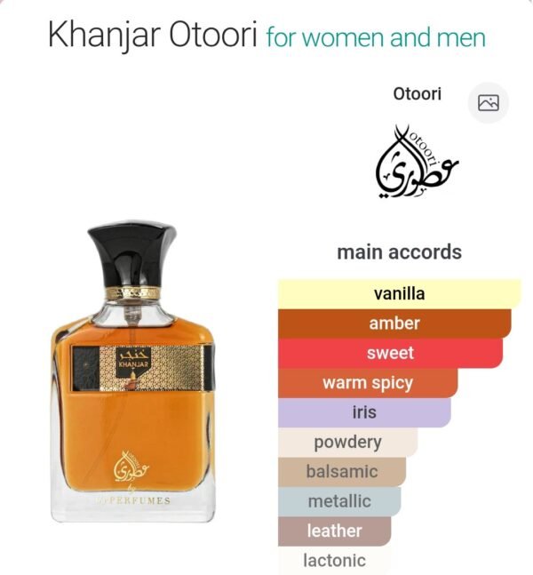Khanjar 75ml Edp
خنجر ٧٥ملي او دو بارفم الجديد