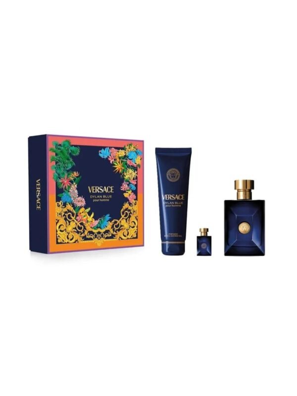 Versace Pour Homme Dylan Blue Gift Set ( 3 Pieces )
