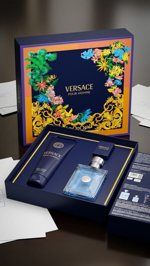Versace Pour Homme Gift Set ( 3 Pieces )