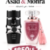 Asad Elixir & Mohra Rose Bundle
اسد اليكزير ومهره روز ٢٠٠ملي عطرين