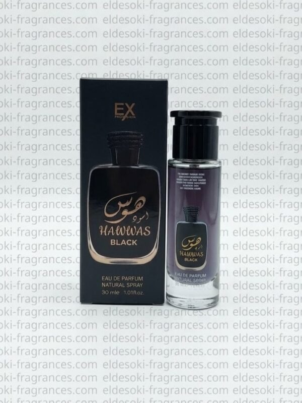 Ex Hawas Black 30ml For Men
اي اكس هوس بلاك ٣٠ملي