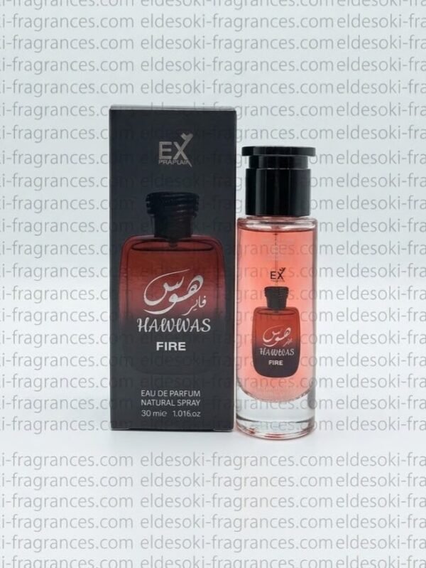 Ex Hawas Fire 30ml For Unisex
اي اكس هوس فاير ٣٠ملي